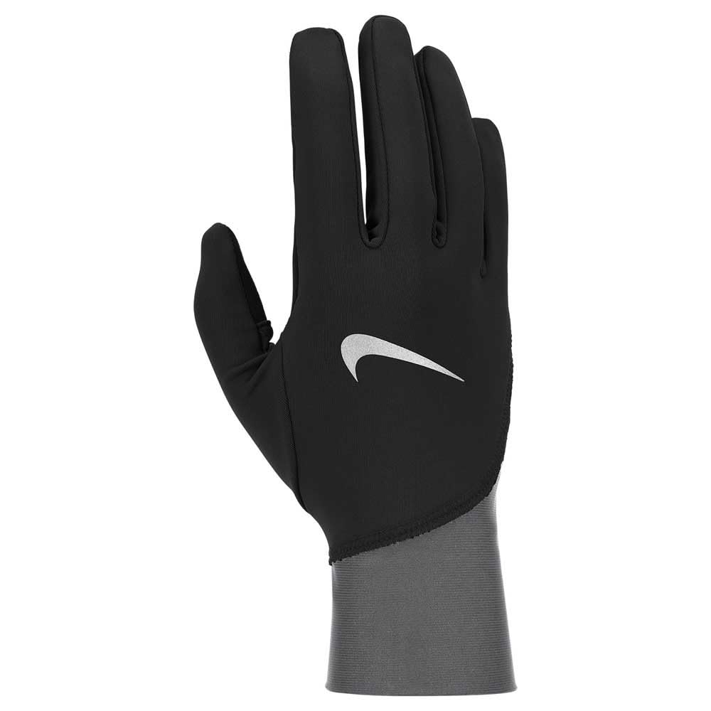 Nike Mens 2024 Pacer Midweight Running Gloves (L) (Black)