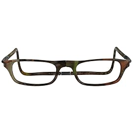 Clic Magnetic Reading Glasses, Adjustable Temple, Computer Readers, Original Expandable, (M-XL, Kings Camo, 2.00 Magnification)