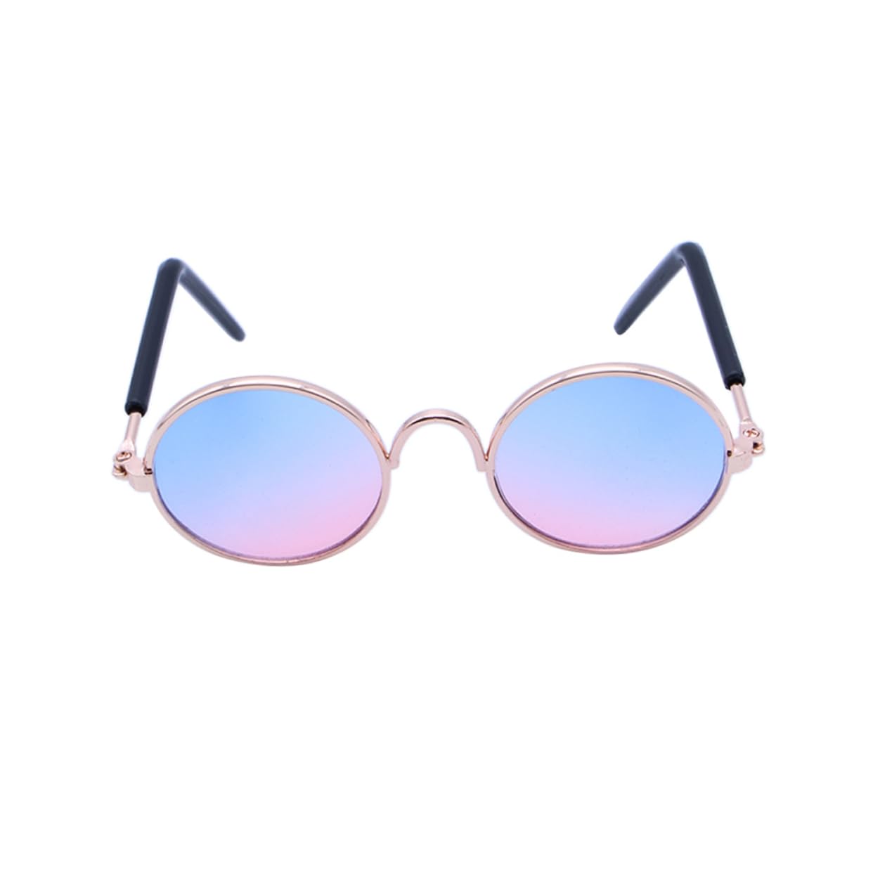 BESPORTBLE 2 Pcs Dog Glasses for Small Pets Pet Sunglasses for Dogs and Cats Stylish Metal Frame Comfortable for Long-Term Use
