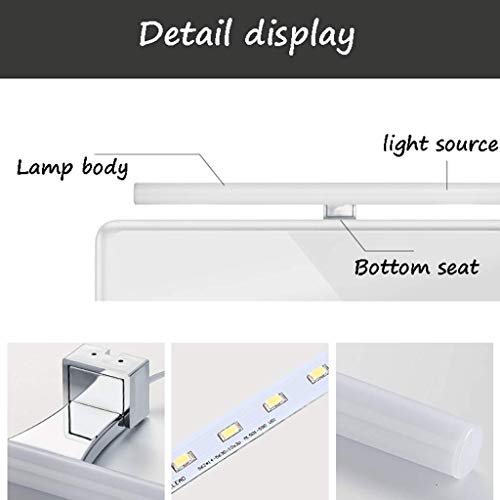 Lumière salle de bain miroir phare LED étanche 80cm 7.5w