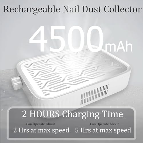 Recolector de Polvo para Uñas BQAN Recargable miniatura 3