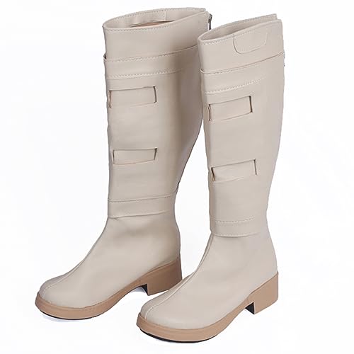 Cosplay Shoes Boots fits SW Episode II Attack of The Clones Padme Amidala Costume Customizable Large Size Footwear (9 M USWomen) 0724130