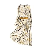 Stoff aus Maulbeerseide/Seide, hautfreundlich, weich, leicht, seidig, nicht verblassen, knitterfrei, leicht und gut drapiert, geeignet für viele Anlässe.