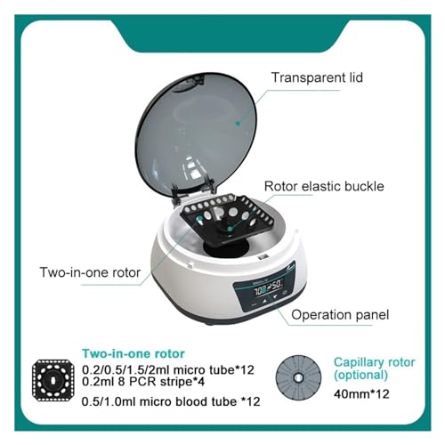 Centrifugeuse laboratoire numérique résolvant les pertes de sédiment