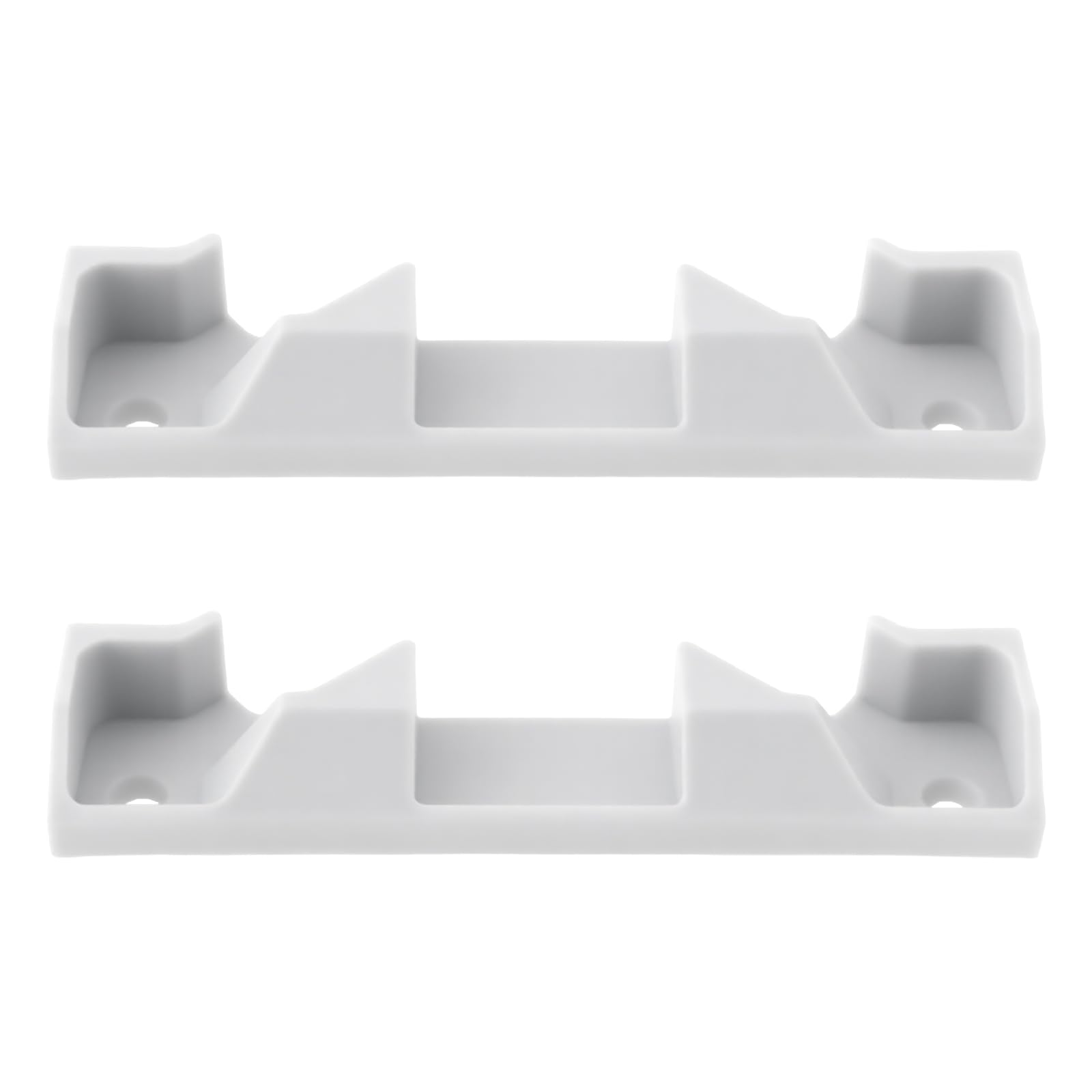 LT Easiyl 2X Lock Strike Plate Compatible with Velux Roof Windows Replacement 025116 Plastic Locking Plate Fastener Grey