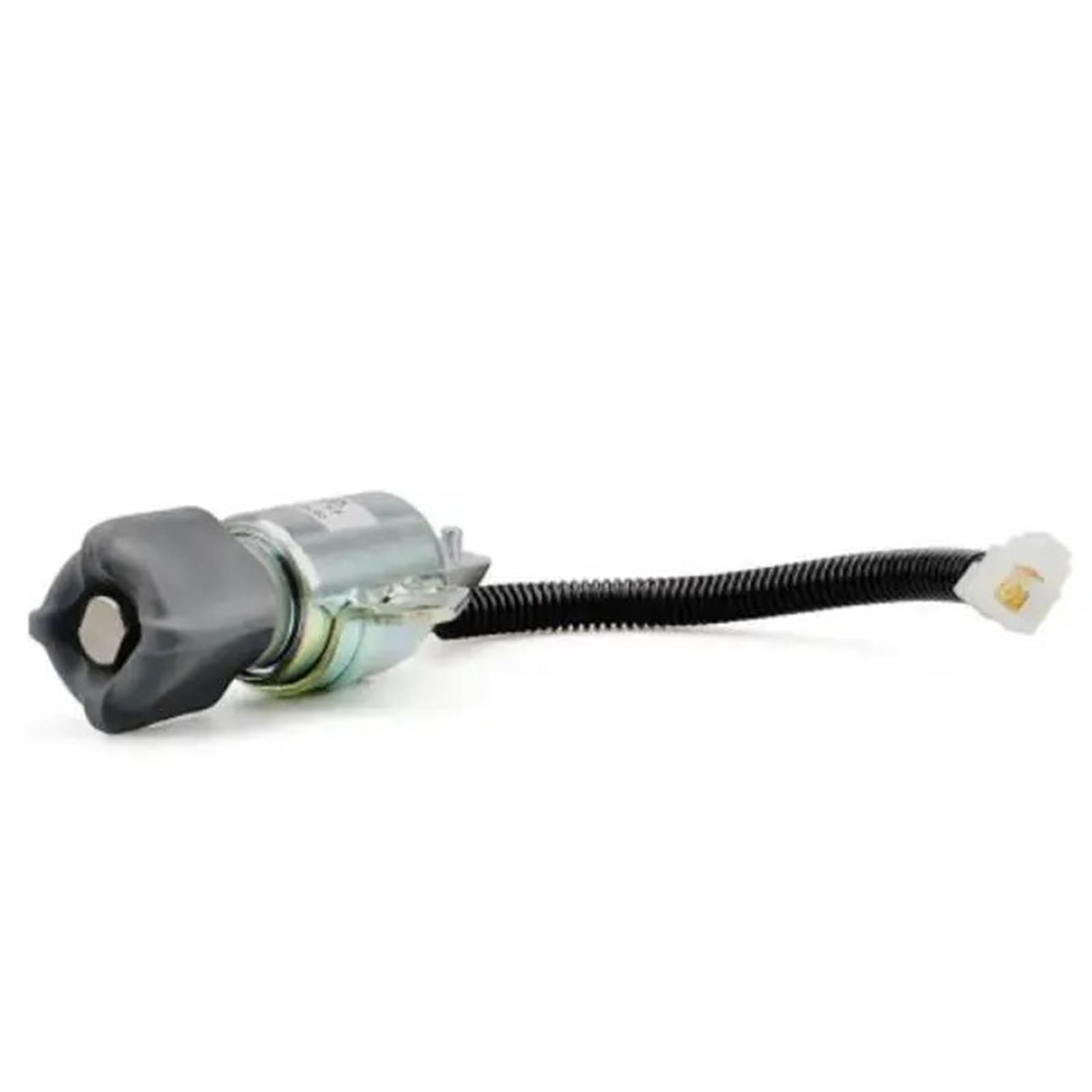 Fuel Auxiliary Valves Fit for Kubota D722 D902 Z482 Engine SA489912 SA517612 1756ES-12SUC5B1S5 12V Fuel Shutoff Solenoid Valve Shutdown Stop(SA-5176-12 12V)