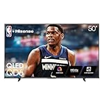 Hisense 50" Class QD6 Series (50QD6QF, 2025 Model) QLED 4K UHD Smart Fire TV, Voice Remote with Alexa, Dolby Vision, Dolby Atmos, Motion Rate 120, HDR 10+, Game Mode Plus, MEMC, VRR, ALLM