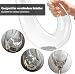 Heanvmyss Paint Agitator Balls for Model Acrylic Set,100 Pcs Wine Decanter Cleaning Balls,Stainless Steel Gazing Ball,Mixing Balls for Cleaning Bottle Home Garden Decorations(5.5mm/0.22inch)