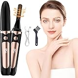 Beheizbare Wimpernzange, Elektrische Wimpernzange Schnelles Aufheizen mit 4 Temperaturmodi Wimpern Curler Beheizt USB C Aufladung, Wimpernformer Beheizbar für Alle Wimpern