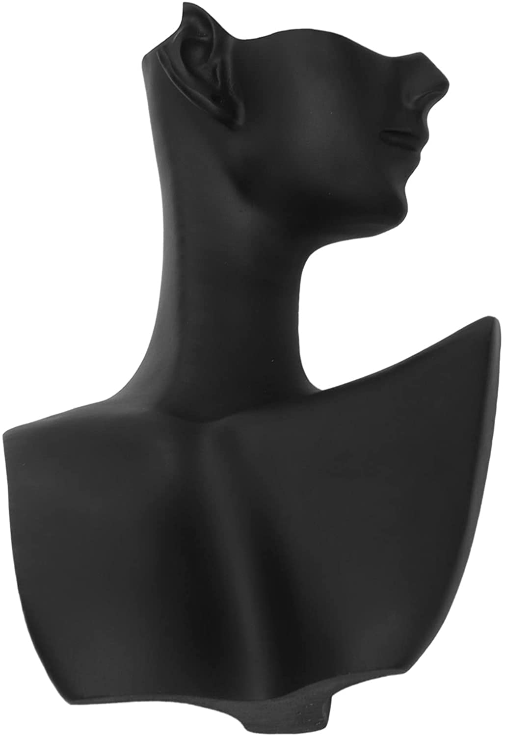 CTHCJJewelry Display Bust, Portable Professional Necklace Mannequin Stand Fashionable Elegant for Jeweler for Trade Show
