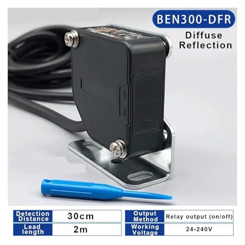 Capteur photoélectrique BEN300-DFR cellule reflex diffuse portée de 30 cm