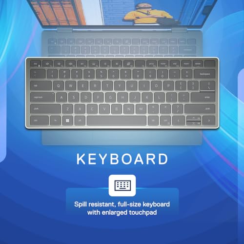 Image of DELL Inspiron 7425 2in1 Touch Laptop,Ryzen 5-5625U, Win11 + MSO'21,8GB GDDR4,512GB SSD,14 inch (35.56cm) FHD Touch 250 nits, Active Pen, Backlit KB + FPR,15 Month McAfee,Thin & Light-1.7Kg