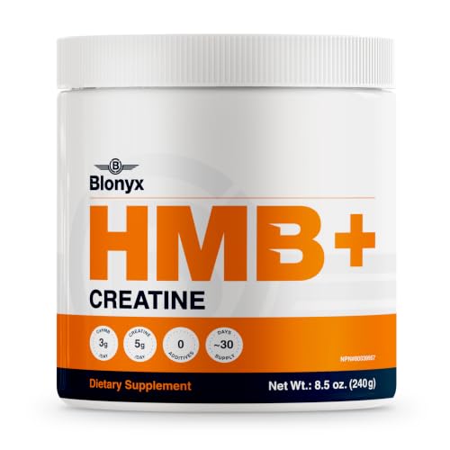 Best Creatine for Women Over 40: A Trainer's Honest Guide to Muscle, Energy & Brain Health 14 Blonyx HMB + Creatine Supplement - 3g Daily HMB for Enhanced Strength, Power & Recovery, Ideal for High-Intensity Athletes, 30-Day Supply