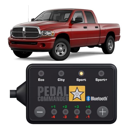Image of PEDAL COMMANDER for Dodge Ram Truck 2005-2006 Throttle Response Controller - Not compatible w /Classic models, Plug-and-Play, Throttle Controller Performance Upgrade, Ram Truck Accessories