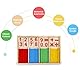 Mathematisches Spielzeug Holz, Montessori Mathe Spielzeug, Buntes Rechenstäbchen Holz Zahlen, Zahlen Lernen Rechenstäbchen, 1 Klasse Pädagogisches Mathe-Spielzeug für Mengenverständnis Fördern