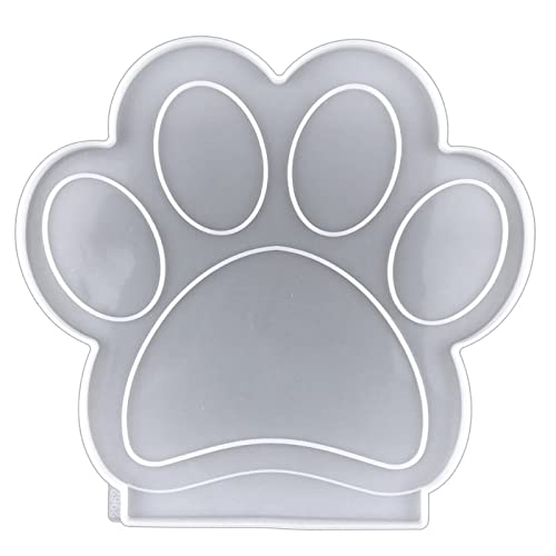 Photo Frame Decorative Resin Molds Including Dog Paw Photo Frame Ornaments Silicone Mold with Bracket Pendant