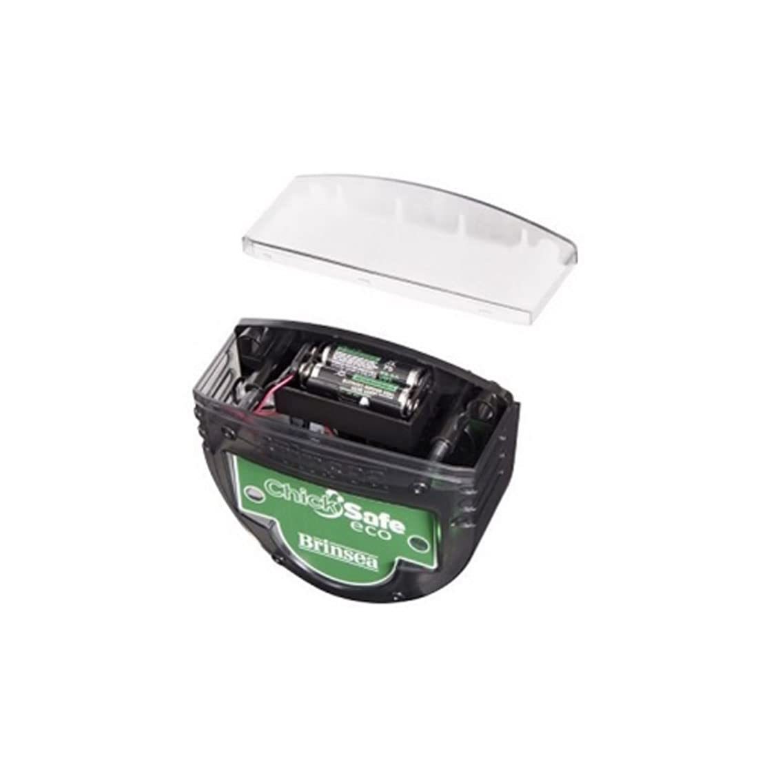 Kit Puerta automática de gallinero - Motor Brinsea Chicksafe Advance + Puerta de Aluminio - Programación por Reloj o por célula fotoeléctrica (Ref. BCSAP)
