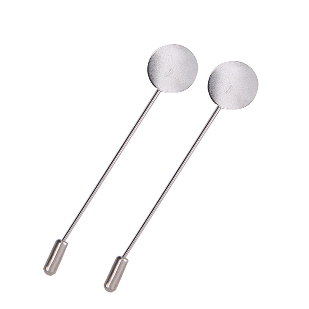 Operitacx 150piezas Broches De Seguridad Redondos Plata Accesorios De Joyería Para Bufandas Sombreros y Trajes Para Manualidades y