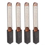 Replacement Carbon Brushes for Stand Mixers – 4-Piece Set, 6x6x25mm, Compatible with 5K5SS WHK55K, 4K/5K/For K Series (4K45SS, 5KPM50, 5KSM45, 5KSM5,