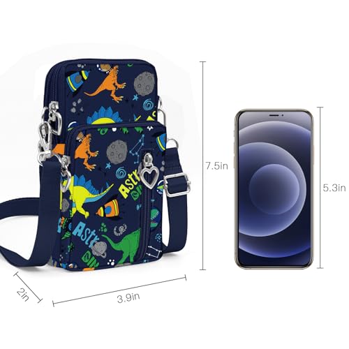 Image of BIAOTIE Lightweight Small Crossbody bags Cell Phone Purses Travel Pouch Shoulder Bag for Women | Lightweight