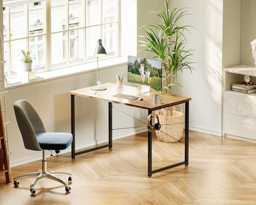 image for ODK 40 Inches Small Computer Desk, Home Office Desk for Small Spaces, 