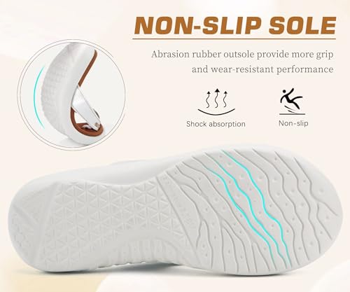 Image of jiajiale Womens Fashion Orthotic Flip Flops Ladies Slip On Lightweight Comfortable Thick Cushion Yoga Mat Thong Sandals With Plantar Fasciitis Arch Support