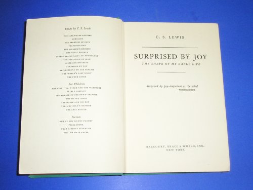 Surprised By Joy B001M597LK Book Cover