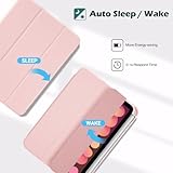 ProCase Smart Case for iPad Mini 7th(A17 Pro) 2024 / Mini 6th Generation 8.3" 2021, Protective Cover with Pencil Holder for iPad Mini 7 6 8.3 Inch (A2993 A2995 A2567 A2568 A2569) -Pink - Image 5