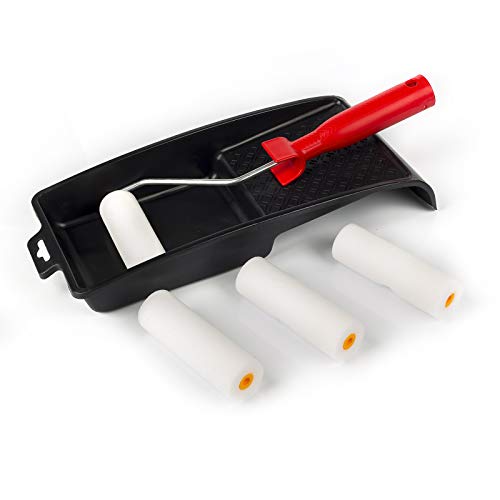 RIGO Kit Rulli Pittura Vernice Anti-goccia