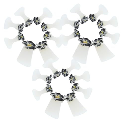 SOESFOUFU Nail Art Toe Separators 3 Sets Silicone Toe Spreaders Comfortable and Multi-functional for Pedicure