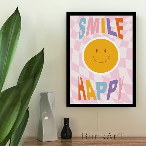Image of BLINKART Trendy Abstract Wall Art Painting Print Design | Aesthetic Wall Decor Photo Artwork Frame Decoration Hanging For Home Bedroom Living Room Office Wall Decor | T070 | 13x10 Inches