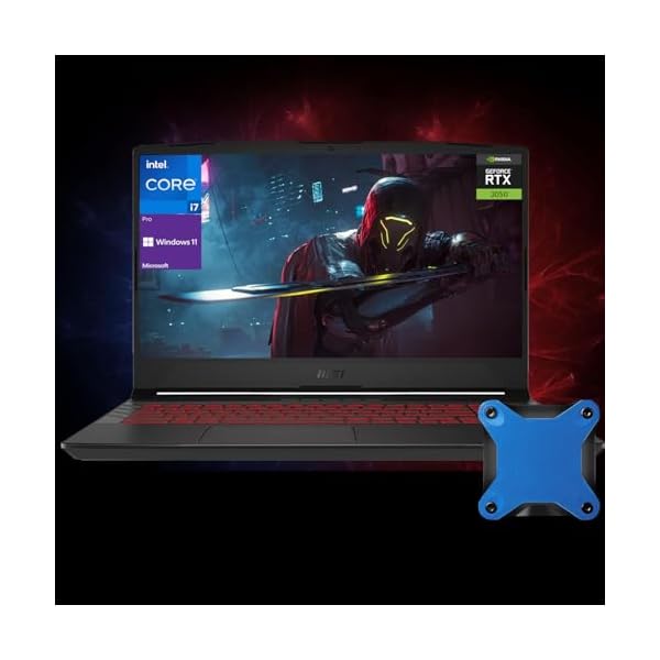 MSI Pulse GL66 15.6 i7 RTX 3050 Gaming Laptop, 15.6″ FHD, Intel i7-12650H, NVIDIA Geforce 3050, 64GB RAM, 4TB SSD, Wi-Fi 6, Bluetooth, HDMI, Windows 11 Pro, Black + with ADATA 512 External SSD Bundle