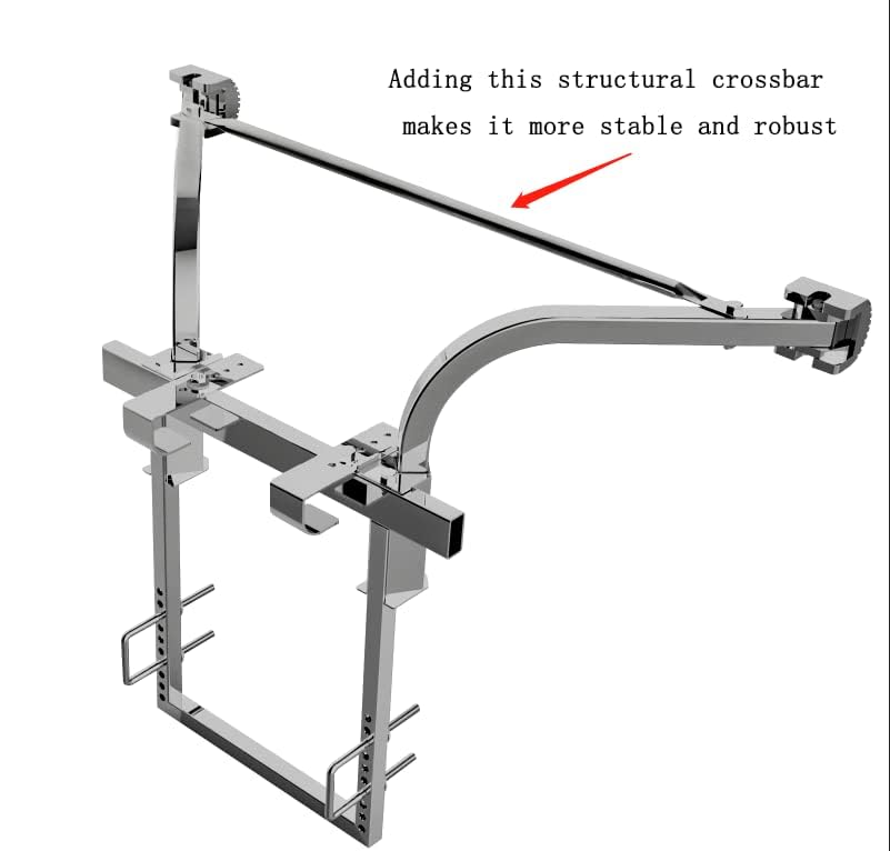 Accessorio Sicurezza Scale Stabilizzatore Scala Regolabile - Distanziatore Parete Sicuro Per Pittura E Pulizia Grondaie Attrezzatura Pulizia Grondaie