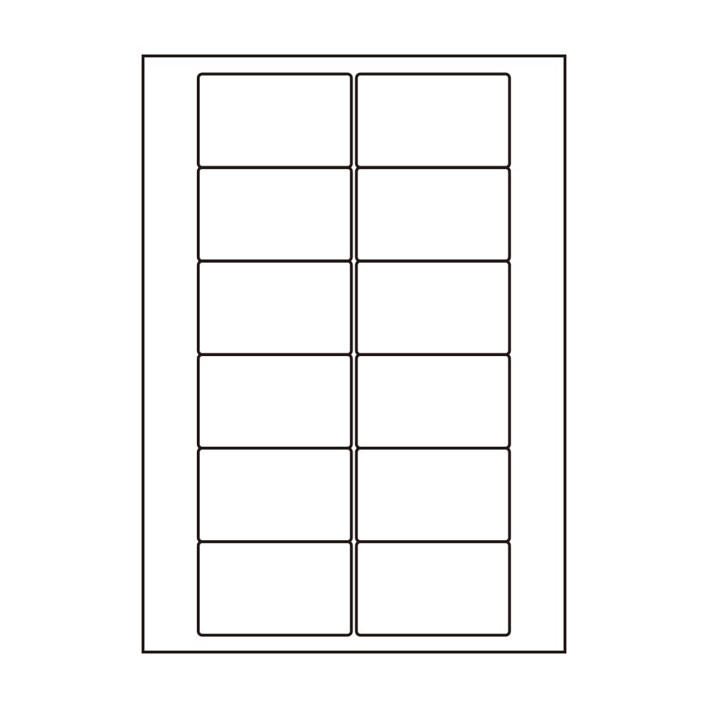 ナナラベル ナナワード 76.2mm×46.6mm A4版 210mm×297mm 500シート(100シート×5) LDW12PMF pt＝lw362の通販