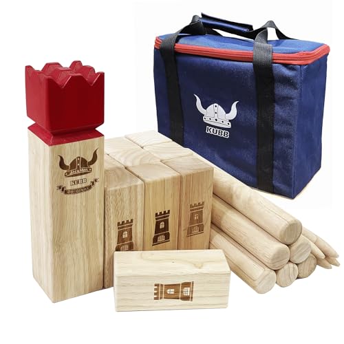 Jac & Mok Set Kubb Giochi Vichinghi in Legno