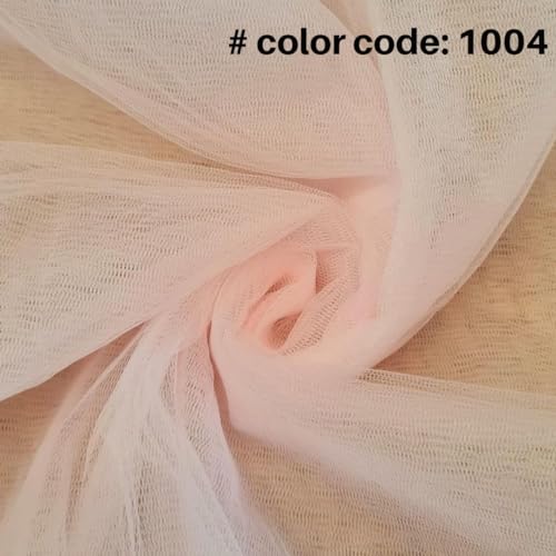 Image of SATYAM KRAFT 10 Meter Multipurpose Net Fabric Soft Cloth Roll | Wedding, Valentine & Party Decoration Items, Birthday, Anniversary | Stage, Tent, Backdrop, Mandap Festive, Event Decor Net (Pink)