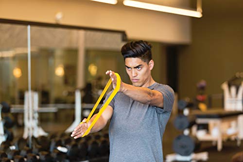 SKLZ Widerstandsbänder für Krafttraining, Fitnessgeräte für Zuhause, Schwarz/Rot/Gelb – Ansicht 5
