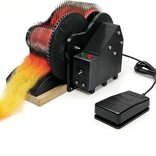 Cardeuse à laine automatique électrique JINTVO pour un filage d'exception