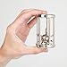 Bits and Pieces - Trapped Satellite Nerves of Steel Metal Brain Game Puzzle - Brain Teaser Puzzles for Adults - Spiked Ball in Steel Chamber - 3