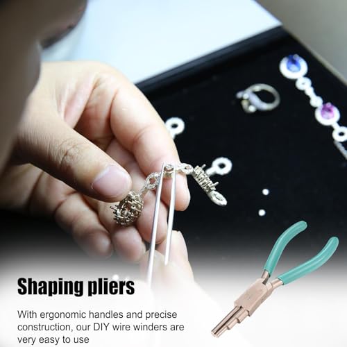 Pinzas para pulseras de acero al carbono accesorios de doblado y engarzado 4