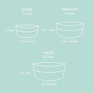 Waggo Dipper Ceramic Dog Bowl for Small and Large Breeds  Heavyweight and Durable Pet Food and Water Dish Crock Dishwasher Safe Modern vintage Grey Large  Cucciolini Doodles Waggo dipper ceramic dog bowl for small and large breeds  heavyweight and durable pet food and water dish crock dishwasher safe modern vintage grey large   cucciolini doodles