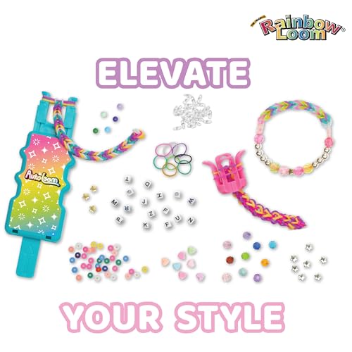 Kit de manualidades AutoLoom Rainbow Bliss para tejer pulseras sin enredos 4