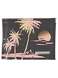 Quiksilver Freshness - Cartera de Triple Hoja - Hombre - S - Negro.