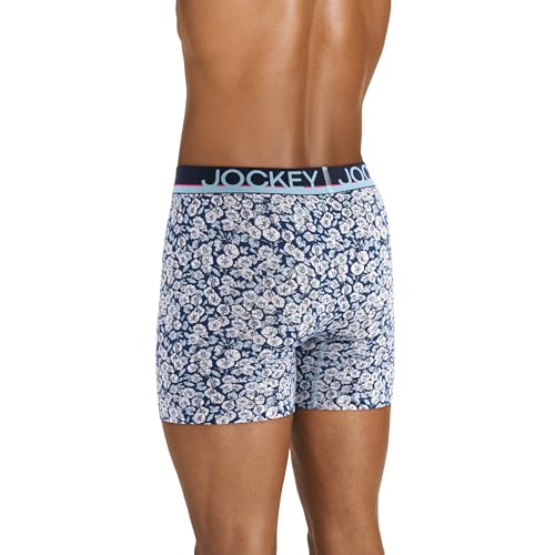 Image of Jockey Men's Underwear True Style 6 inch Boxer Brief - 3 Pack