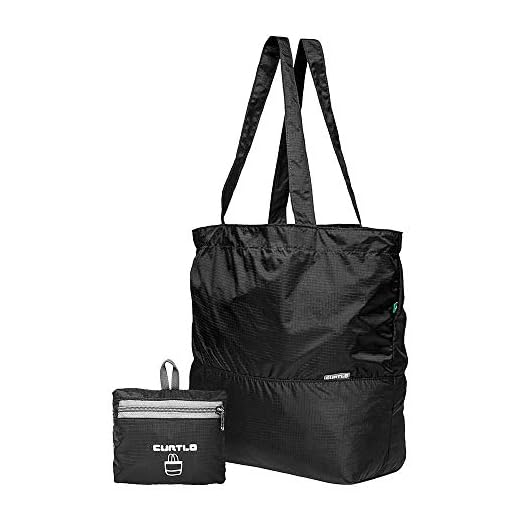 Bolsa Dobrável Fresh 20L Curtlo Unissex U Preto