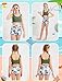 Weixinbuy Girls Swimsuit Bikini Set 3 Piece Kids Tropical Print Swimwear with Shorts Bathing Suit for Teens 9-16 Years Green