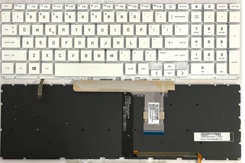 �����p FOR HP Victus by 15-fa1000 15-fa1259TX 15-fa1017TX�i�z���C�g�j �݊����̂�������L�[�{�[�h