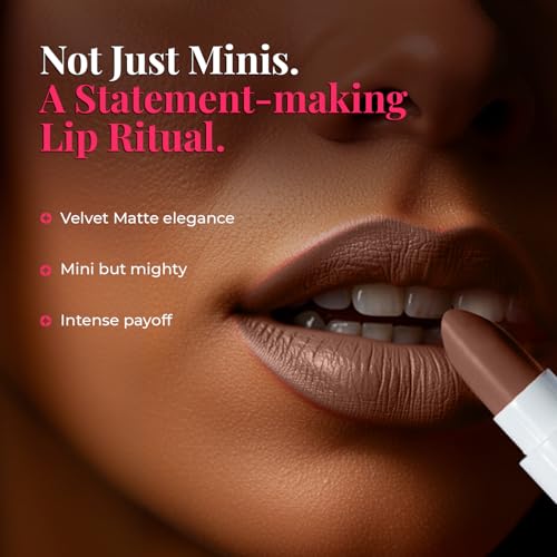 Image of Just Herbs Ayurvedic Lipsticks Half size