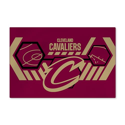 Northwest NBA Cleveland Cavaliers Washable Rug, 20" x 32", Agile
