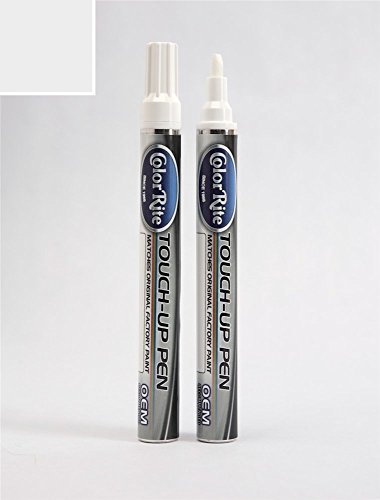 ColorRite Pen Automotive Touch-up Paint for Hyundai Accent - Century White PGU - Color+Clearcoat Package